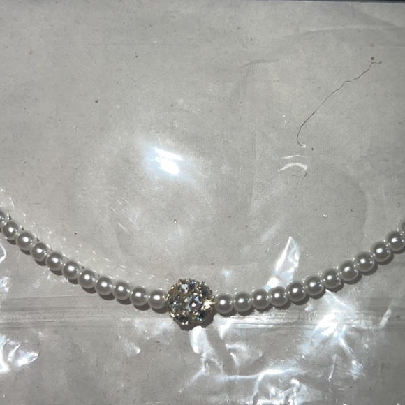 NWT. New York and company choker, necklace, pearl beaded - Picture 3 of 5